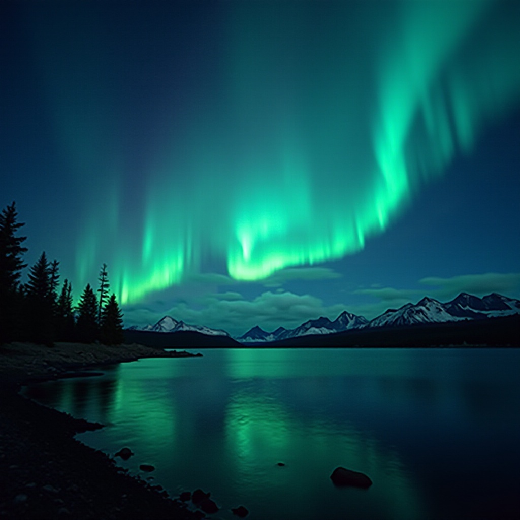 handy einstellung für polarlichter