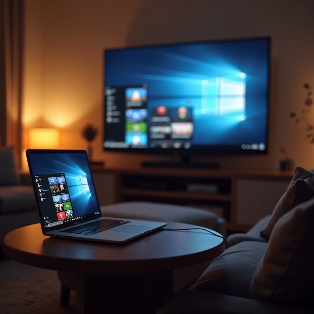 laptop mit fernseher verbinden ohne kabel