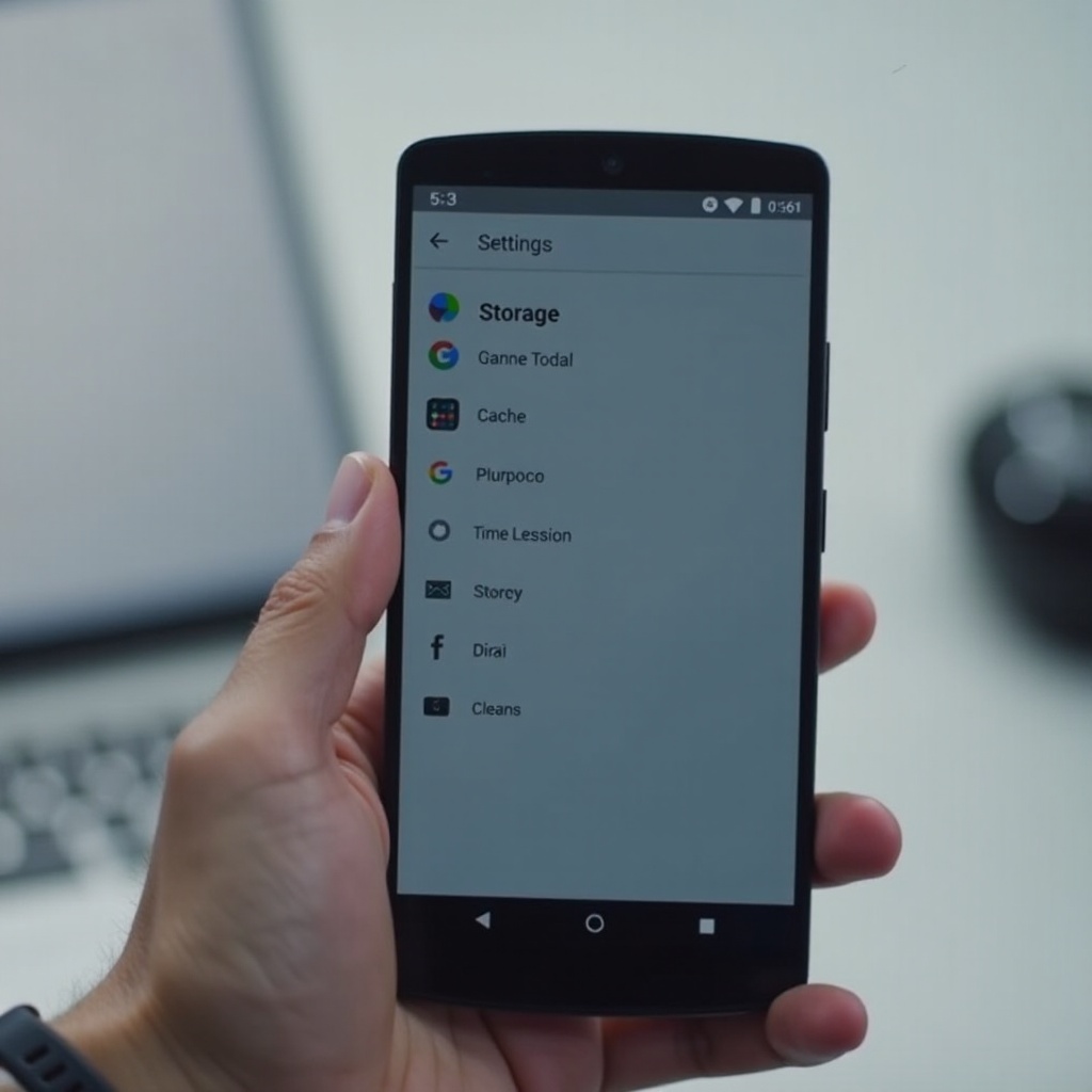 cache leeren android