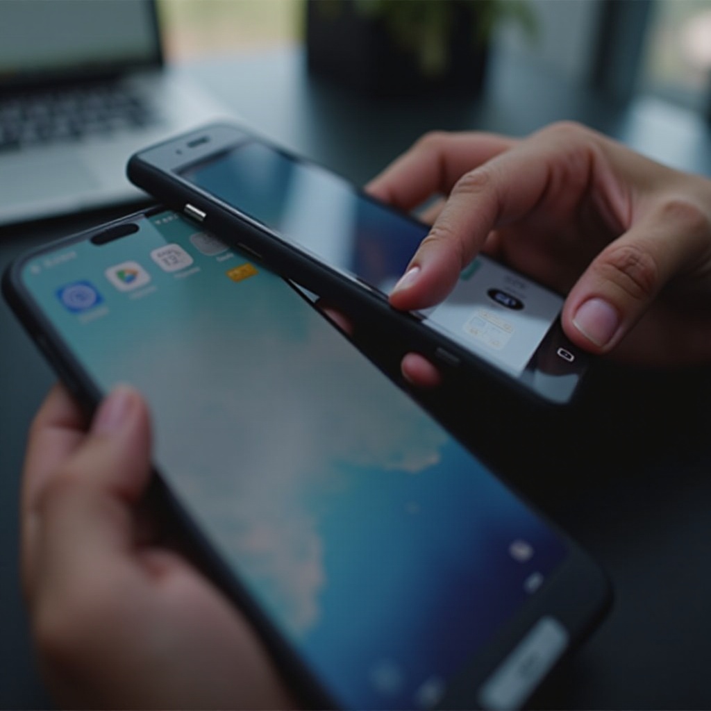 neues handy mit neuer sim-karte einrichten